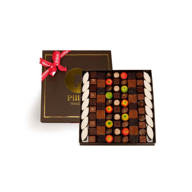 Tablette praliné pistache lait - Chocolaterie Henriet