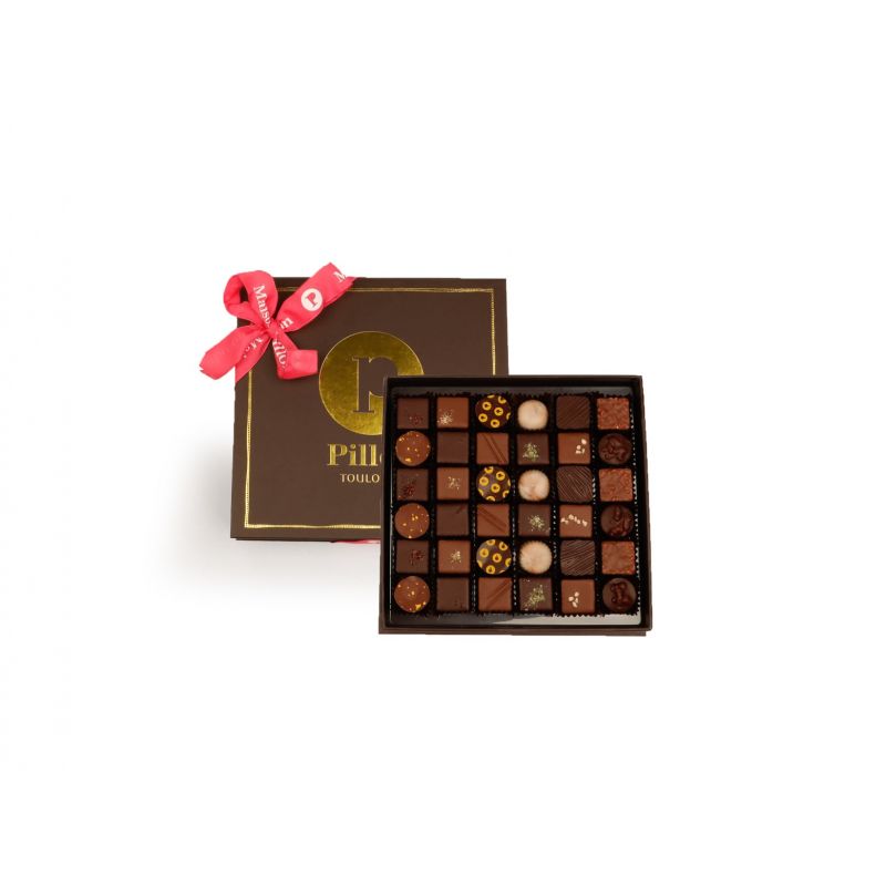 Coffret luxe tout chocolat - Pillon Toulouse