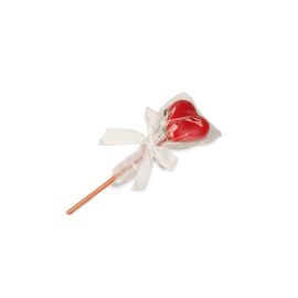 Sucette coeur en pâte d'amande