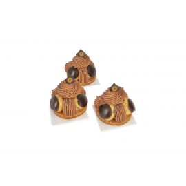 Saint Honoré chocolat-noisette