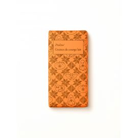 Tablette chocolat - Praliné Graines de courge Lait